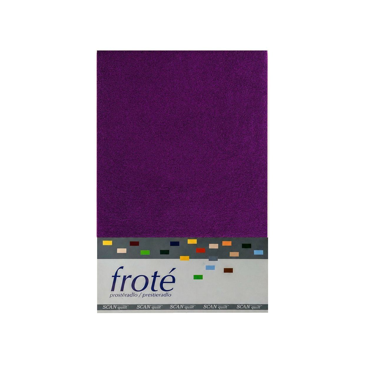 Prestieradlo FROTÉ 8 fialová