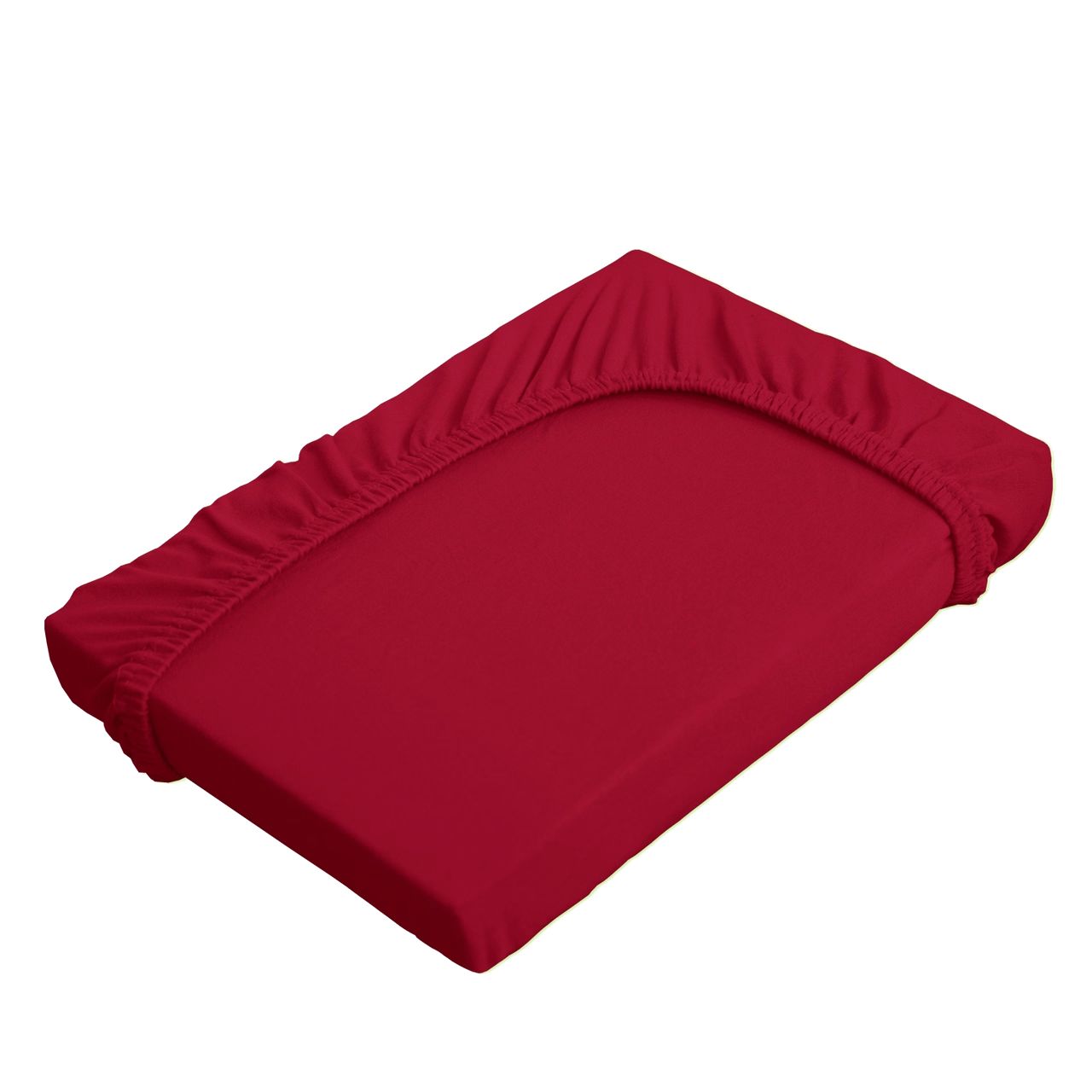Prestieradlo JERSEY ELASTIC tmavá červená