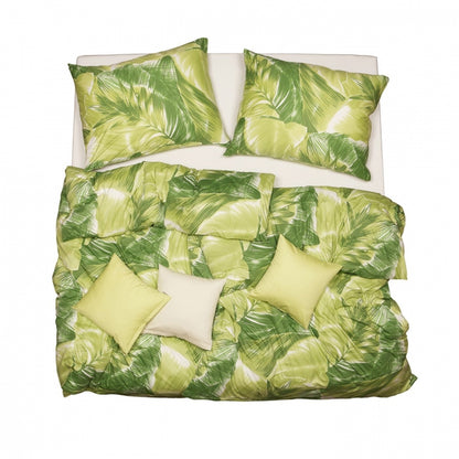 Obliečky ART JERSEY palms zelená