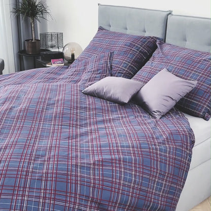 Obliečky KLASIK SOFT kocky modrá